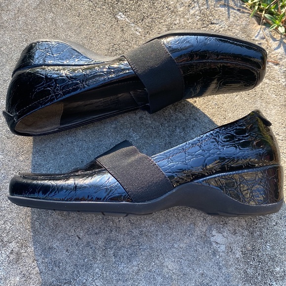 Naturalizer Black Slip-On N5 Comfort Ladies Flats - Sz 7.5M - Picture 5 of 15